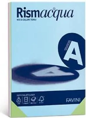 Image de Favini Rismacqua papier jet d'encre A3 (297x420 mm) 300 feuilles Multicolore