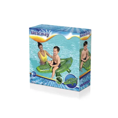 Image de BESTWAY Crocodile gonflable 152x71cm B41477