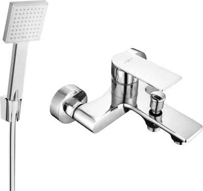 Immagine prodotto di Mexen Royo R45 miscelatore da bagno con set doccia, cromato - 7223R45-00