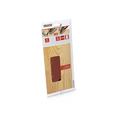 Produktbild von 5 Schleifblätter K180 93 x 230 mm KRT202508