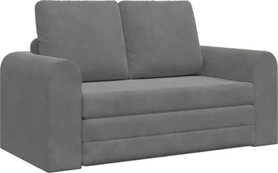 Produktbild von vidaXL Schlafsofa Dunkelgrau 148 x 71 x 83 cm Samt