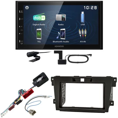 Produktbild von Kenwood DMX129DAB DAB+ Bluetooth USB Einbauset für Mazda CX-7