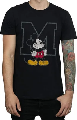 Produktbild von Disney - "Classic M" T-Shirt für Herren BI1242 (S) (Schwarz)