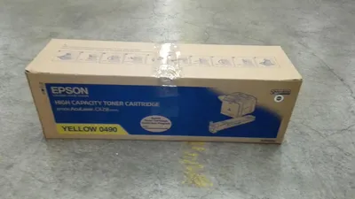 Productafbeelding van Epson C13S050490 Toner cartridge - Geel - Voor laserprinters - 8000 pagina's