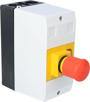 Image de Eaton Boîtier vide en saillie, avec interrupteur d'arrêt d'urgence (L x l x H) 158 x 80 x 177 mm CI-PKZ01-PVT 1 pc (281406)