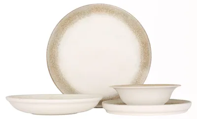 Zdjęcie produktu dla Zestaw naczyń Kütahya Porselen – Glow – 24 elementy – dla 6 osób – porcelana