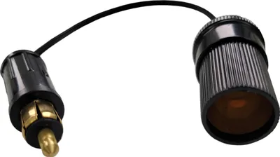 Produktbild von DIN Norm-Adapter klein auf groß 12/24 Volt Universal Adapter Kabel Zigarettenanzünder Verteilerbuchse Normstecker Universalbuchse KfZ Auto