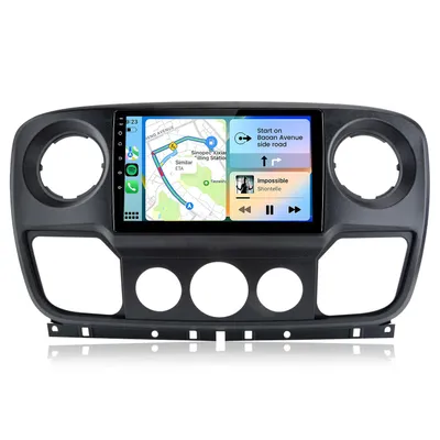 Produktbild von Hexinex 10 Zoll Autoradio für Renault Master / Nissan NV400 / Opel Movano (2010-2021) 2GB+64GB, Android 15, WiFi, 4 Core