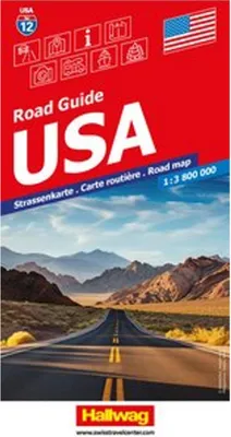 Obrázok produktu pre Hallwag Road Map USA 1:3,8 milióna