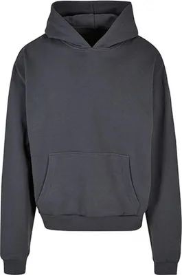 Produktbild von Build Your Brand BY162 | Ultra Heavy Baumwolle Box Herren Hoody - Kapuzenpullover - Farbe: Magnet - Größe: S