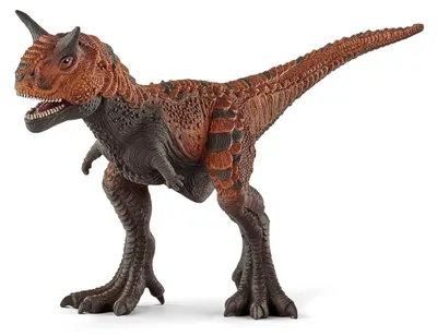 Produktbild von Carnotaurus-Dinosaurier-Spielfigur, 8 x 21 x 13 cm, detailliertes Spielzeug