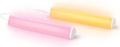 Produktbild von Smarte Tischleuchte "Bar Linear Light", Doppelpack, weiß (00218641)