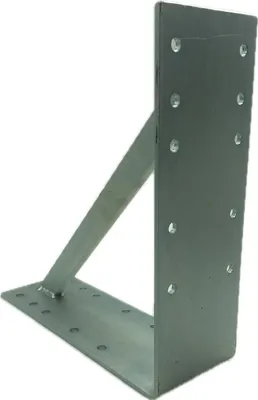 Produktbild von Winkel feuerverzinkt 300x300x100mm verstärkt Schwerlast Träger Schienenkonsole