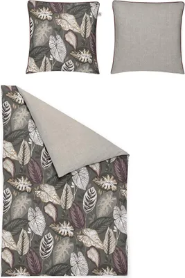Produktbild von Irisette Mako-Satin Bettwäsche-Garnitur Gabrielle-8402 Größe 135x200+80x80 cm Farbe multi-90