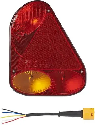 Immagine prodotto di Fanale posteriore 5 funzioni 218x174mm sinistro
