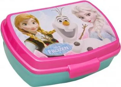 Productafbeelding van CERDA, diepvries PVC lunchbox, snoepdoosje, Elsa & Anna, Olaf, nieuw