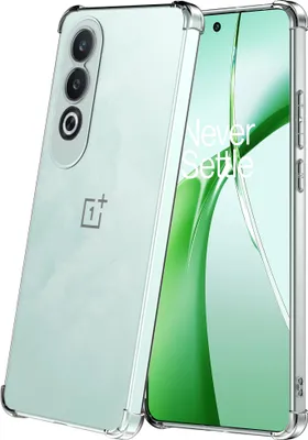 Obrázek produktu pro Vhodné pro OnePlus Nord CE 4 Phone Case Transparent with Bumper - průhledné pouzdro Nárazuvzdorný zadní kryt TPU Silicone Back Cover Case Transparent - Smartphonica