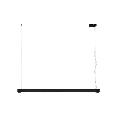 Produktbild von Arcchio LED-Pendellampe Cuna, schwarz, 122cm, Metall