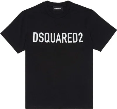Produktbild von Dsquared2 Kids Dq1832 Kurzarm-t-shirt Schwarz 8 Years Schwarz 8 Years