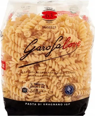 Obrázek produktu pro Garofalo Fusilli n.63 500 g italské těstoviny ve tvaru spirál