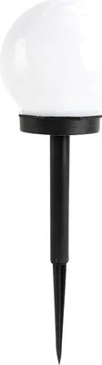 Produktbild von BLULAXA Solar LED-Gartenleuchte, Ø 10 cm, IP44, weiß