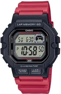 Zdjęcie produktu dla Zegarek męski Casio ILLUMINATOR Black (Ø 44,5 mm)