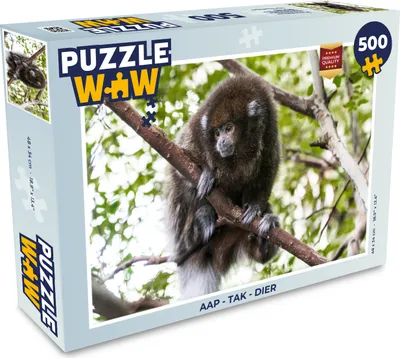 Obrázek produktu pro MuchoWow MuchoWow® Puzzle 500 ks Opice - větev - zvíře