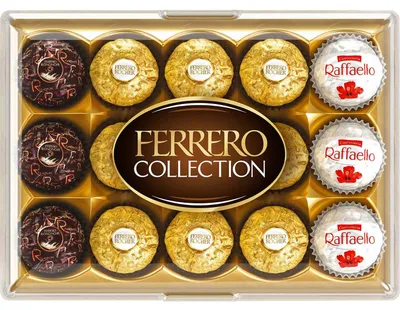Obrázek produktu pro Ferrero Collection 15 jednotlivě balených čokolád 3 různé 172g
