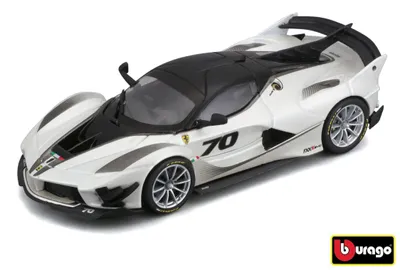 Imagen del producto de Bburago 1:43 Ferrari Racing Fxx-k Evo 2017 Blanco/