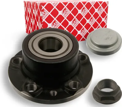 Produktbild von FEBI BILSTEIN Radlagersatz Hinten Links Hinten Rechts passend für PEUGEOT 807 MPV Schrägkugellager 120mm 40017