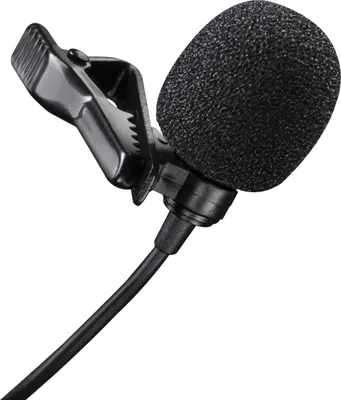 Produktbild von Walimex pro Lavalier Ansteck Mikrofon Boya LM10 für Smartphone/DSLR - 109 x 82 x 19 mm - mit 3,5 mm Klinke, Windschutz und Clips - kompatibel mit Android, kompatibel mit iPhone