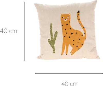 Zdjęcie produktu dla Poduszka dla dziecka SAFARI, 40 x 40 cm