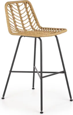 Obrázek produktu pro KONSIMO "IDUS" stolička, přírodní/černá, ratan, skandinávský, 43x113x46 cm