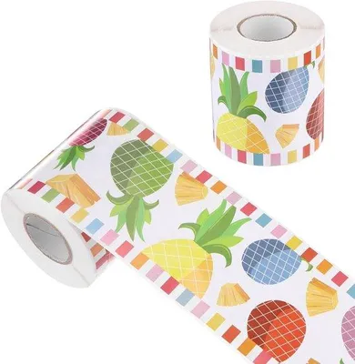 Image de Tire-bouchonReproductioné d'un ananas et d'un motif de plage, d'une longueur de 20 mètres
