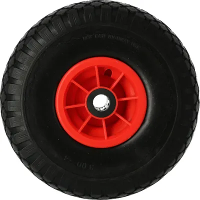 Produktbild von Pannensicheres Rad 260 x 75 (3.00-4), aus Polyurethan, schwarz