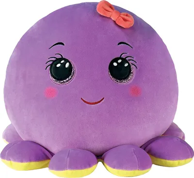 Obrázek produktu pro Ty Beanie Ty Squish A Boo Octavia Fialová chobotnice, 31 cm