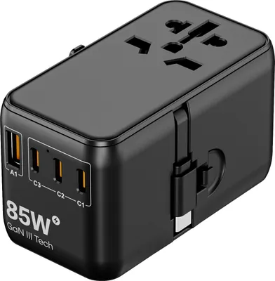 Obrázok produktu pre CROSSIO ChargeMe Adapter PLUS PD85W 2A+3C GaN III