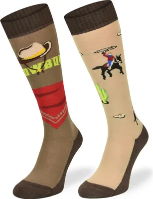 Produktbild von Skiety Reitbekleidung Damen & Herren - Kniestrümpfe für Damen & Herren - Reitsocken Reitsport Damen & Herren - Reitsocke Mädchen - Rodeo, 39-42