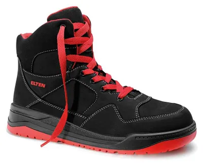 Immagine prodotto di Stivale di sicurezza stringato MAVERICK nero-rosso Mid ESD S3, misura 45