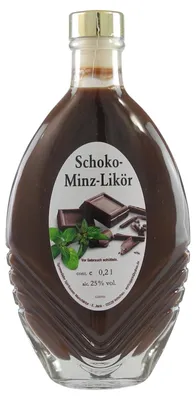 Produktbild von Schoko-Minz-Likör (0,2 l / 25 % vol.)