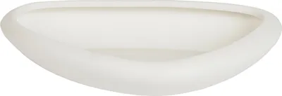 Zdjęcie produktu dla Spirella 7610583105363, Biały, Ceramika, Trójkąt, 150 mm, 105 mm, 30 mm