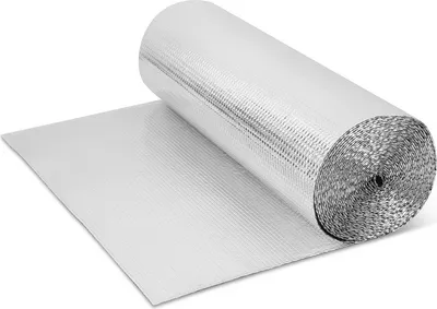 Immagine prodotto di Hengda film isolante film termico 1 x 20m 200g/m² film isolante per tetti film isolante in alluminio a bolle d'aria film isolante film di protezione dal freddo