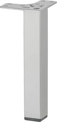 Produktbild von Tarrox Möbelfuß eckenbündig 15 cm 25 x 25 mm, silber