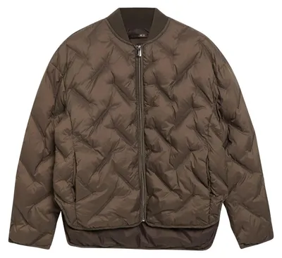 Produktbild von comma Damen Steppjacke Boyfriend Fit wärmend mit Collegekragen und nahtfeinen Taschen