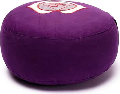 Obrázok produktu pre Súprava na kadidlo Meditačný vankúš 6. čakra vyšívaný -- 33x17 cm + kadidlo