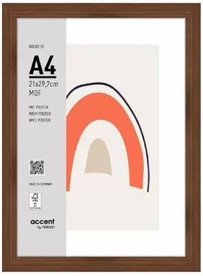 Immagine prodotto di Nielsen 3221205 Cornice Wood 19 in noce 21x29,7 cm