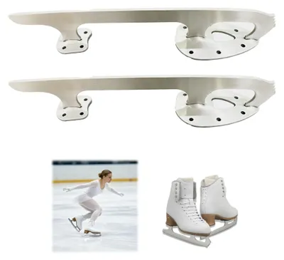 Productafbeelding van Vervangende Schaatsen met Roestvrijstalen Lemmet en Aluminium Houder