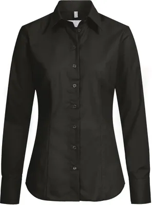 Produktbild von Greiff Corporate Bluse Damen BASIC Regular-Fit Schwarz 36