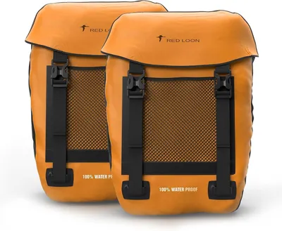 Productafbeelding van Fietstassen e-bike - Set van 2 - Waterdicht - Oranje