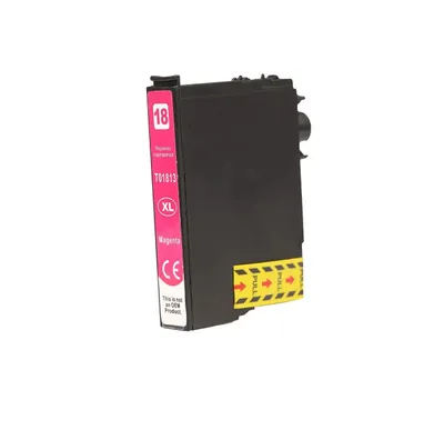 Produktbild von Tisanto 1 Tintenpatrone kompatibel zu EPSON T1813 XL MAGENTA ROT mit Chip